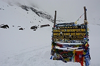 We have arrived at the destination of our trek, Annapurna Base Camp (4130 m).