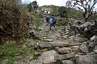 There are about 3200 steps up to Banthanti,