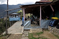 Tea stop at Ghurnung (2060m)