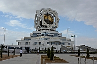 Wedding Palace or Bagt Koshgi (Palace of Happiness) in Ashgabat.