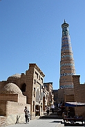 Islam Khoja Minaret in Khiva.