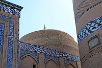 Mosaic work on Islam Khodja.