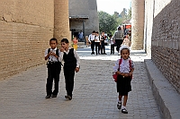 School children in Khiva.
