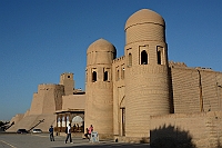 Ata Darvaza, one of four gates to the old town in Khiva.