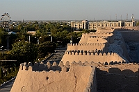 The wall in Khiva.