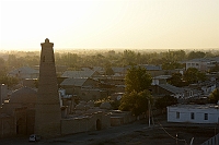 Minaret in Khiva.