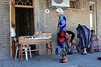 The market in Bukhara.