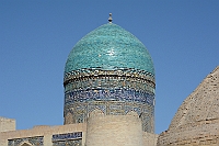 One of the domes of the Mir-Arab Madrasah.