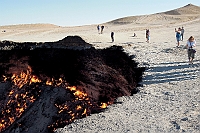 Darvaza and the crater "Door to Hell"