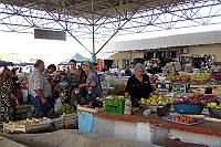 Local market in Bukhara.