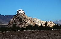Gompa in Leh valley