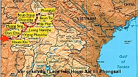  Our way in Laos