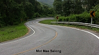  The road between Chiang Rai and Mae Salong