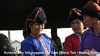  Tai Dam (Black Tai) women in Muang Sing morning market