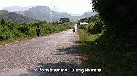  The road between Muang Sing and Luang Namtha