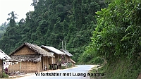  The road between Muang Sing and Luang Namtha