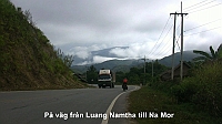  The road between Luang Namtha and Na Teuy