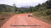  The road between Boun Tai and Ban Yo