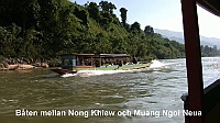  Boattrip on the river Nam Ou to Nong Khiew from Muang Khua