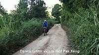  The road between Sam Soun and Pak Xeng