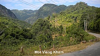  The road between Nong Khiew and Vieng Kham