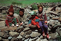 Kids in Zanskar Valley