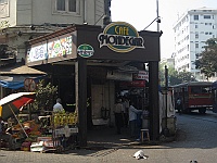 Cafe Mondegar on Colaba Causeway in Mumbai 2013