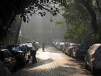 Early morning in Colaba Mumbai 2013