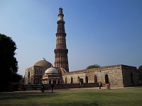 Qutub Minar is from the 1200's, Delhi 2013