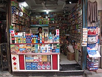 Small shop on Main Bazaar, Pahar Ganj in Delhi 2013