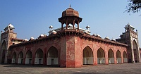 Mausoleum of Akbar's tomb at Sikandra outside Agra 2013