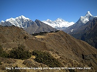 Day 3. And acclimatization day and trek to Everest View Hotel