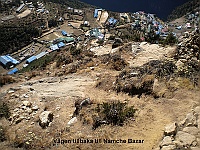 The way back to Namche Bazar