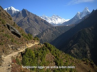 Tengboche is on the other side of the valley