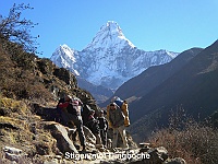 The trail to Dingboche