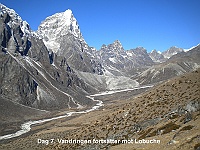 Day 7. The trek continues on to Lobuche