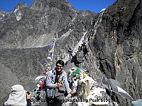 The top of the Nangkartshang Peak (5090m)