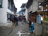 The main street in Lukla (2840m)