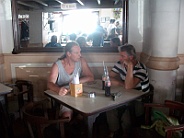 I and Tommy on Longuinhos bar in Margao