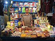 Spice sellers on the market in Margao
