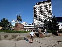 Monument of Grigorii Kotovski, Chisinau, Moldova 2014