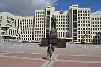 Independence Square, Minsk, Belarus 2014.