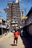 Meenakshi temple, Madurai, Tamil Nadu, India 1995
