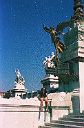 Plaza Venezia, Rome, Italy 1972