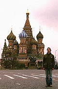 St. Basil´s Cathedral, Moscow, Soviet 1981