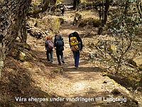 This is our sherpas on the trek to Langtang