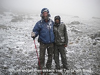 and a snowfall surprised us, Todda and Basu
