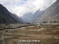 Langtang village (3430m)