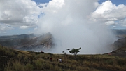 Masaya volcano crater.