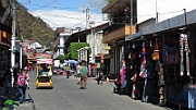The main street in Panajachel.
